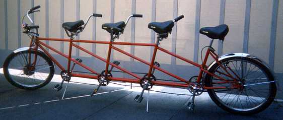 4 seater bike