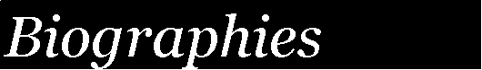 Text Box: Biographies